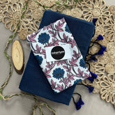 Firoji Handloom Cotton Saree With Flower Print Blouse