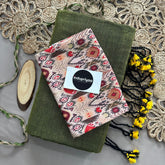 Mehndi Handloom Cotton Saree With Chiku Print Blouse