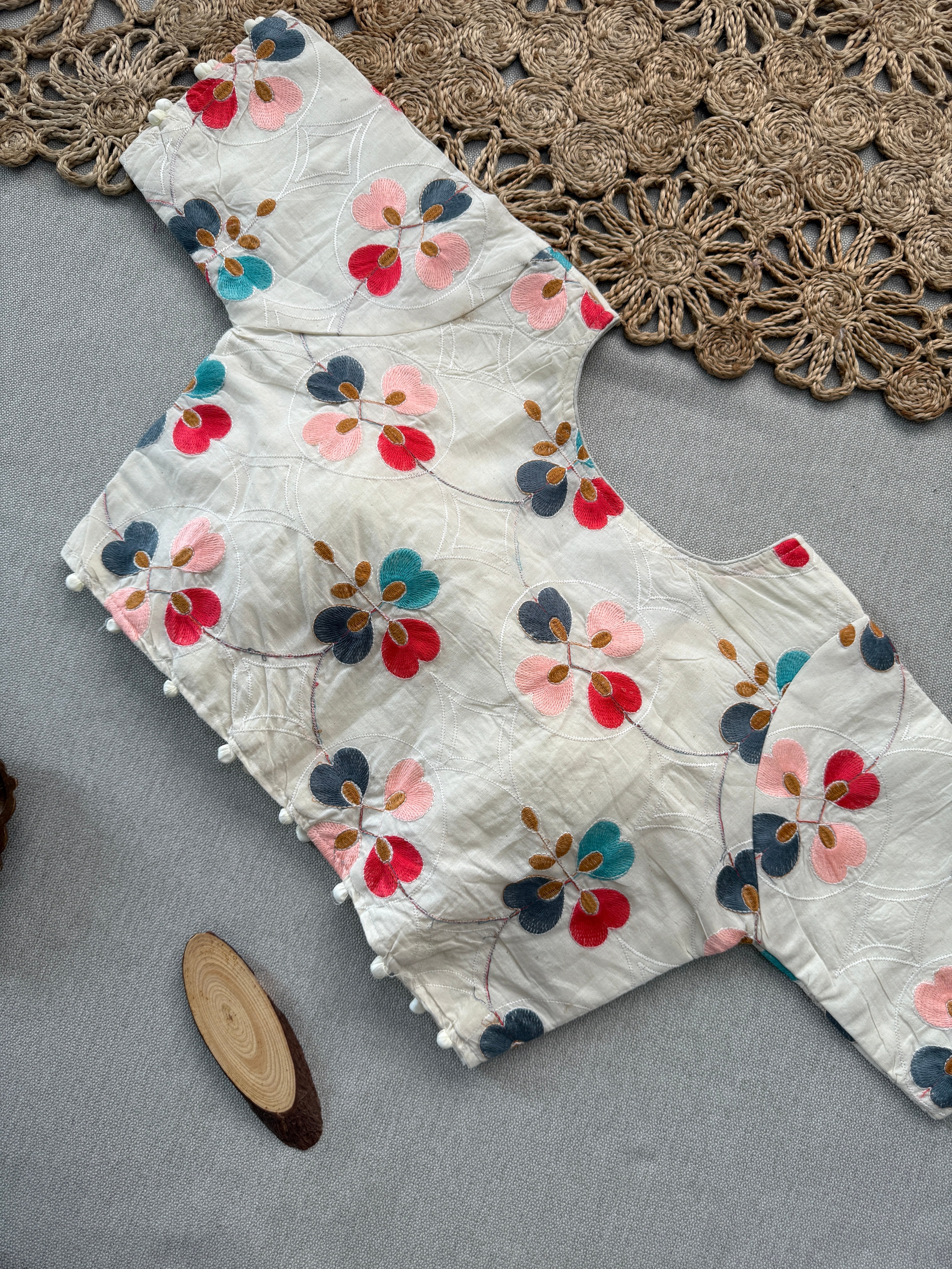 Graceful Handloom Saree in Khadi Cotton with Blouse – Elegant Rama