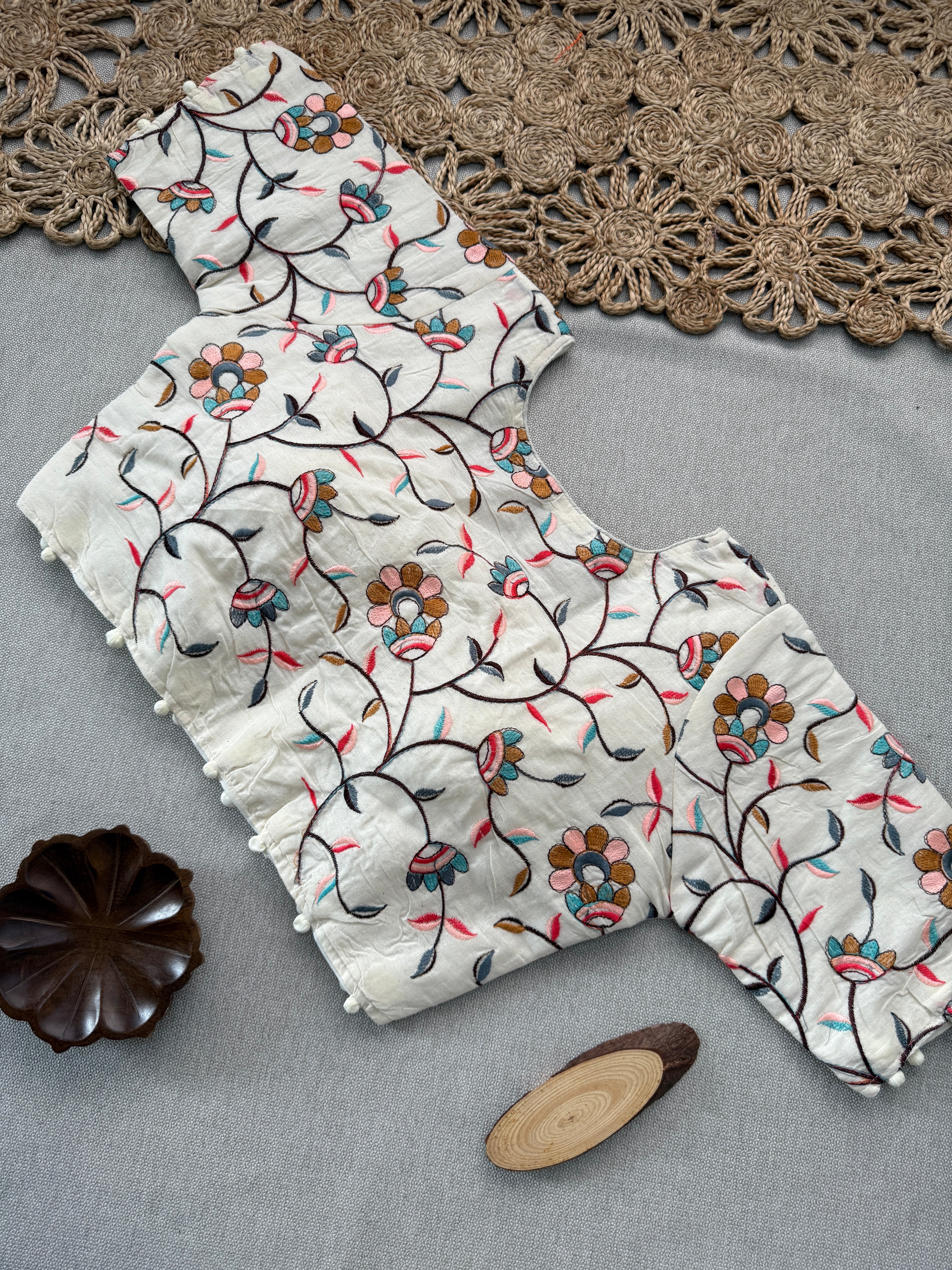 Luxurious Wine Khadi Handloom Cotton Saree with Tailored Blouse
